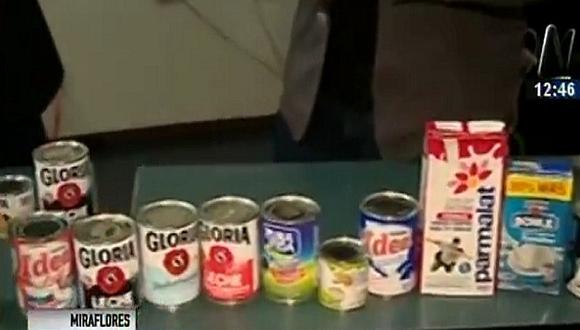 ¡En la mira! Informan de otros 20 productos lácteos engañosos (VIDEO)