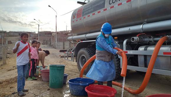 MVCS y Otass repartieron agua potable para 750,000 pobladores de 10 regiones (Foto: MVCS)
