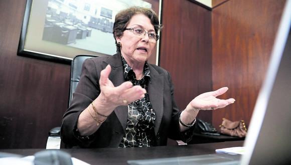 Gladys Echaíz renunció a APP y se sumó a Renovación Popular. (Foto: Julio Reaño/@photo.gec)