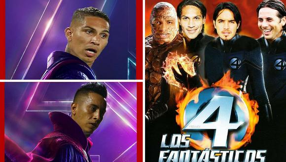 Selección peruana: ​Ya no son los "4 fantásticos", ahora son los "Avengers"