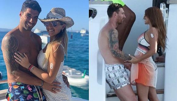 Lionel Messi y Luis Suárez se reúnen para vacacionar al lado de sus esposas │FOTOS