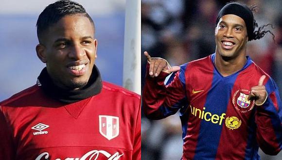 Ronaldinho en Lima: jugador envió mensaje de aliento a Jefferson Farfán