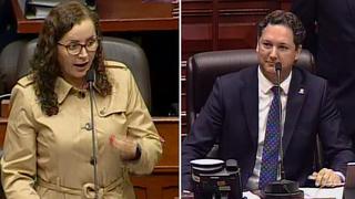 Daniel Salaverry 'trolea' a Rosa Bartra en el Pleno y legisladores estallan de risa │VIDEO