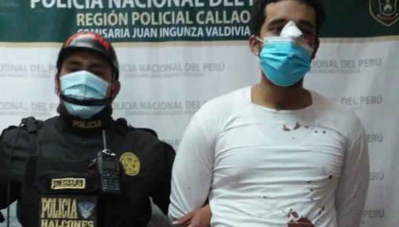 Cómplice del menor, un venezolano, fue atrapado por los vecinos que luego  lo entregaron a la Policía. (PNP)