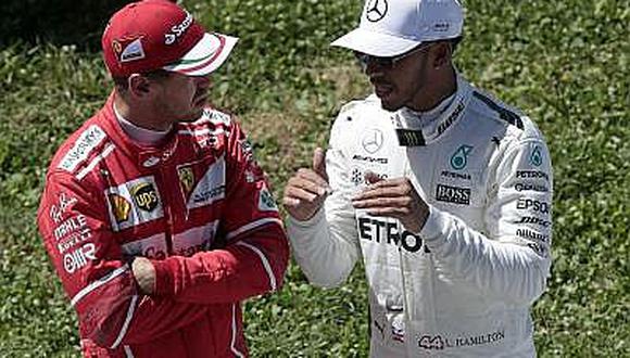 Fórmula 1: Hamilton reta a Vettel "si quiere probar que es un hombre" 