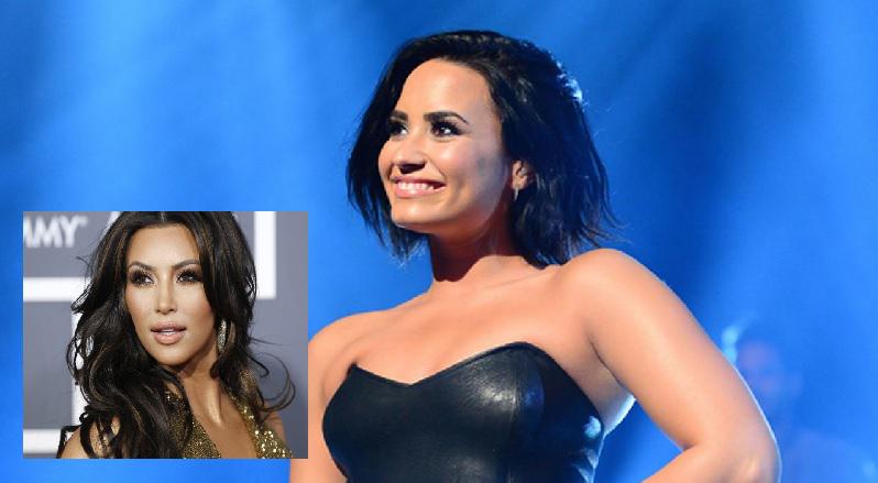 Demi Lovato dice que aprendió a amar su cuerpo gracias a Kim Kardashian