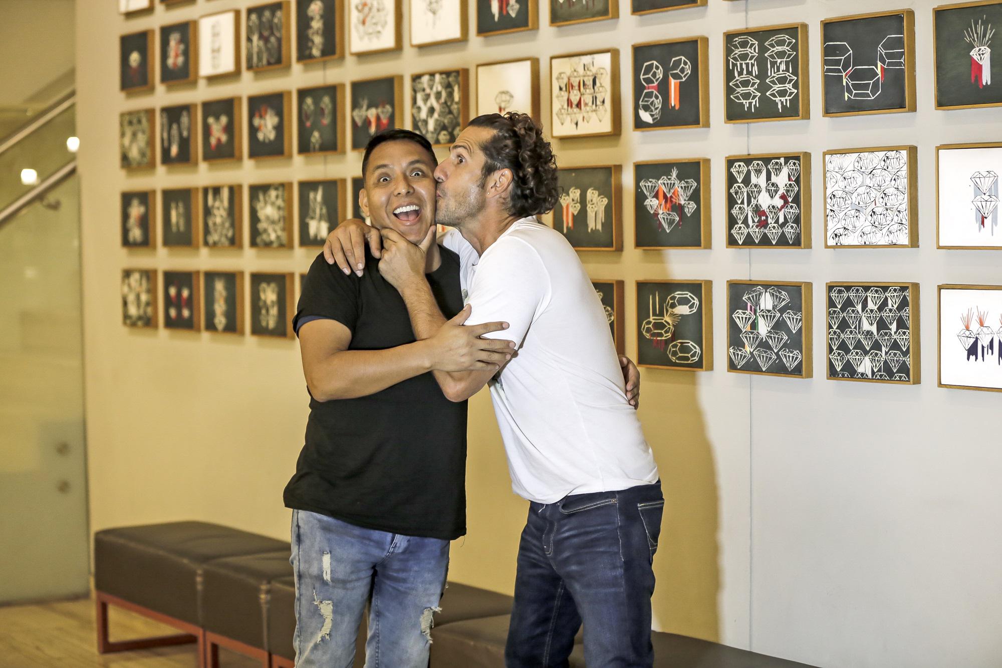 Gregorio Pernía le dijo sí a Edwin Sierra y así grabaron juntos "Mi novia es él" / Foto: César Bueno