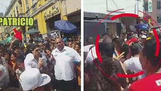 Patricio Parodi llegó a Mercado Central para realizar en vivo pero terminó agredido (FOTOS)