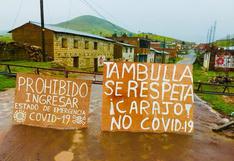 Pobladores de Apurimac colocan carteles: “Prohibido ingresar, estado de emergencia por Covid-19”