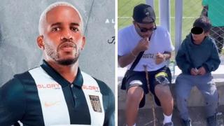 Jefferson Farfán llega a Otuzco y protagoniza tierno momento con niño | VIDEO