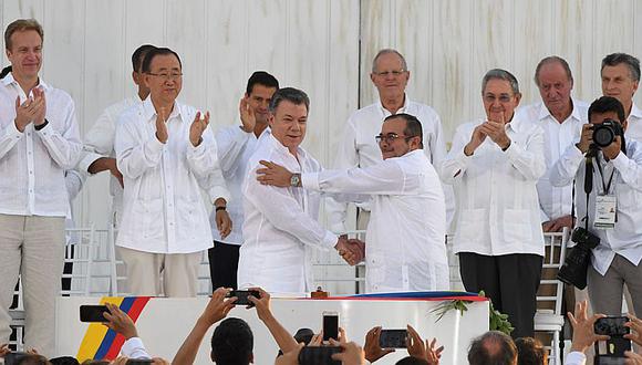 Colombia y las FARC firman acuerdo de paz tras 52 años de guerra [FOTOS]  