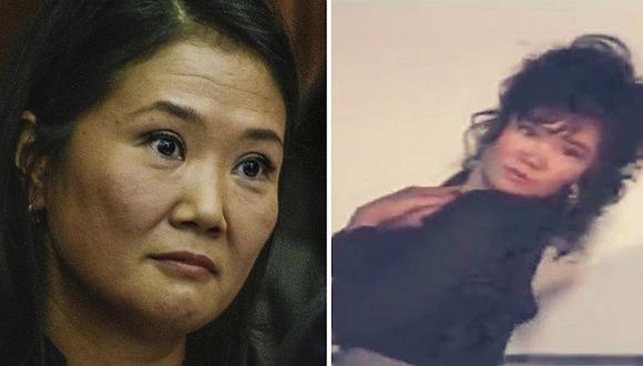 ​Muestran imágenes inéditas de Keiko Fujimori en la pasarela (VIDEO)