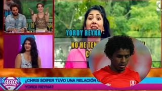 ​Yordy Reyna: ¿Qué dijo sobre supuesto romance con Chris Soifer? [VIDEO]