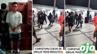 Christian Cueva se puso ‘matón’ y casi pega a hincha que le reclamó por indisciplina: “Oh, conch***”