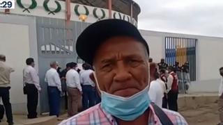 Tumbes: dirigentes agricultores son impedidos de ingresar a reunión con ministros en el coliseo Palacio de los Deportes