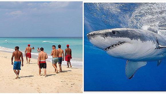 Tiburón aparece a menos de tres metros de la orilla y mata a joven frente a bañistas