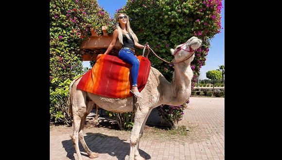 Brunella Horna sigue celebrando de lo lindo su cumpleaños en Marruecos [FOTOS]