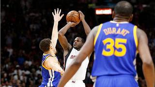 NBA: Heat sorprenden a Warriors con triple de Waiters y vencen 105-102