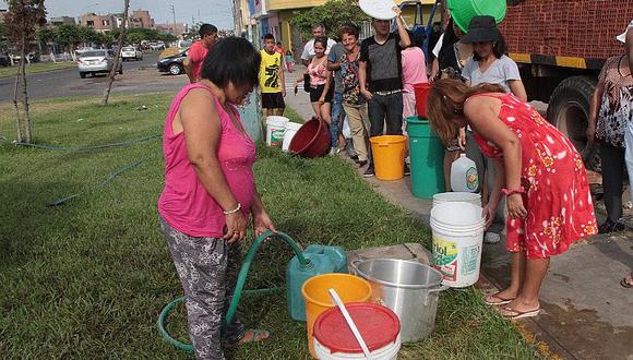 Lima y Callao: 26 distritos se quedan sin agua potable