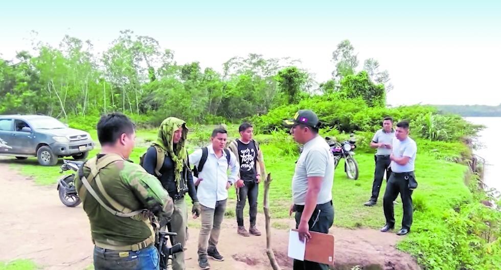 Buscan a policía que cayó a río Huallaga
