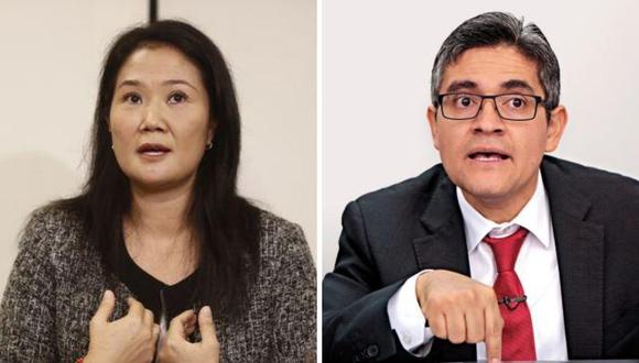 Keiko Fujimori arremete contra fiscal José Domingo Pérez
