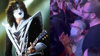 Anciana de 75 años remece las redes por rockear a lo grande en concierto de Kiss: “La abuela del rock”