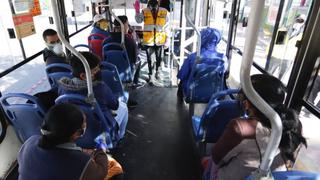 Cusco: uso de protector facial será obligatorio y pasaje costará un sol en buses de transporte urbano