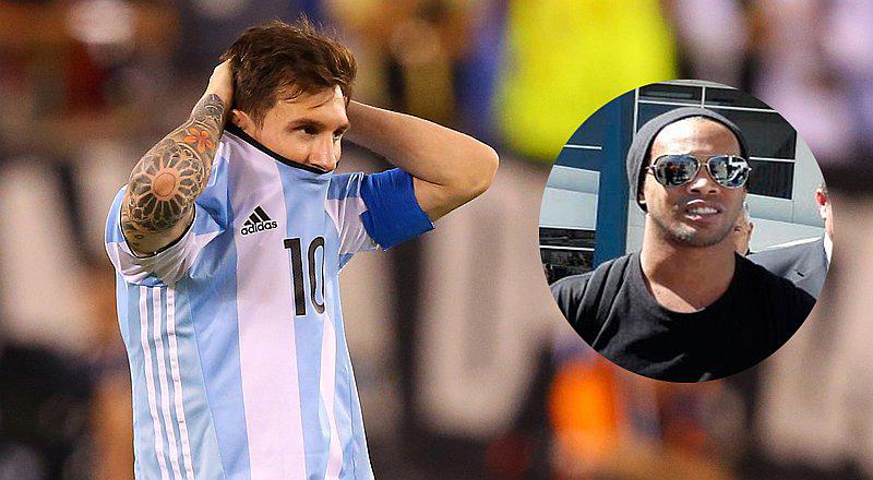 Ronaldinho sobre Messi: Lo van a extrañar, es el mejor del mundo 