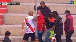 Marcos Riquelme, quien fracasó en Cristal, pelea con presidente de su equipo en pleno partido | VIDEO