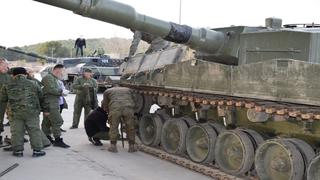 Medio centenar de ucranianos terminan formación ‘express’ sobre tanques Leopard 2 A4