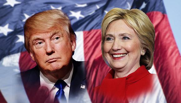 Hillary Clinton cae en encuestas y Donald Trump ya está a 2 puntos