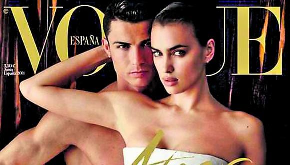 CR7 y novia dan la hora