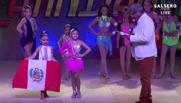 Niña peruana de 6 años gana título mundial de salsa en Estados Unidos [VIDEO] 