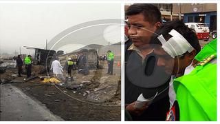 Ancón: tres muertos deja feroz choque de tráiler contra minivan (VIDEO)
