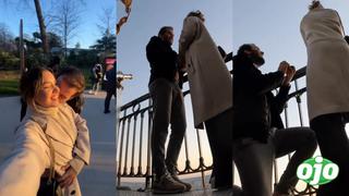 Así fue la pedida de matrimonio de Ale Fuller al interior de la Torre Eiffel: “de película” | VIDEO