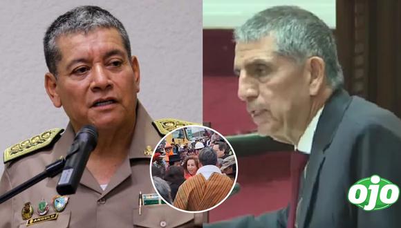 Ministro del Interior insiste en defender pase al retiro de Jorge Angulo: “Nadie debe aferrarse al cargo”
