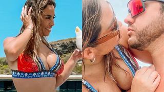 Ethel Pozo presume su figura en la playa mientras disfruta de su luna de miel con Julián Alexander