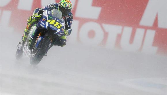 MotoGP: Valentino Rossi se lamenta por cometer "un error estúpido" 