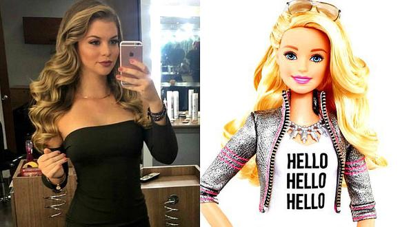 Brunella Horna sorprende con look similar a Barbie [VIDEOS]