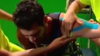 Guty Carrera se lesiona el brazo tras enfrentar a hermano de José Ron 
