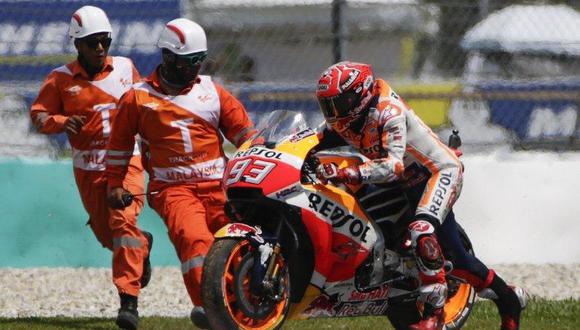 Todo apunta a que el piloto español de MotoGP Marc Márquez se bajará de su Repsol Honda para subirse a una poderosa Ducati en 2024. (Foto: EFE)