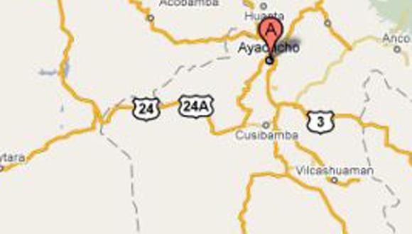 Sismo de 3.9 se registró en Ayacucho