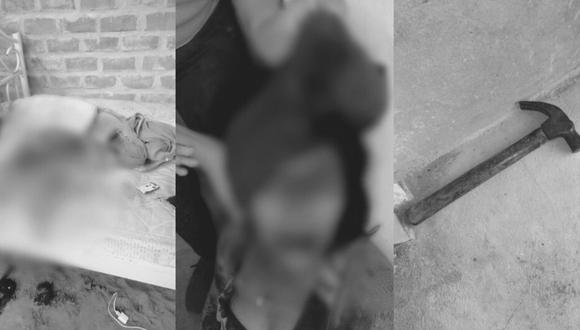 Sullana: mujer denunció a conviviente por atacarla a martillazos en la frente