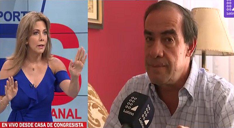Yonhy Lescano y Maritere Braschi protagonizan tensa entrevista tras denuncia de acoso sexual 