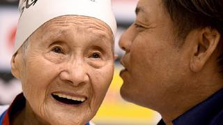 ​Japón: Nadadora de 101 años quiere competir hasta Tokio 2020