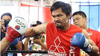 Manny Pacquiao se prepara para enfrentar al campeón welter Vargas 