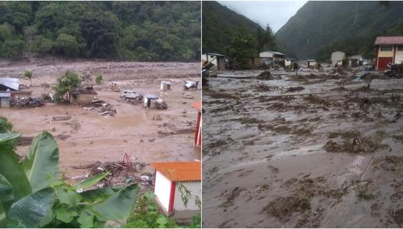 Cusco: se reportan heridos y desaparecidos tras desborde de río en La Convención