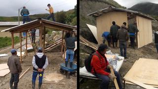 Cajamarca: rondas campesinas renuevan sus casetas para cuidar a la región del COVID-19 | FOTOS