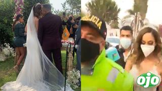 Olinda Castañeda y su esposo quedaron libres y siguieron celebrando su boda: “Aunque les arda”