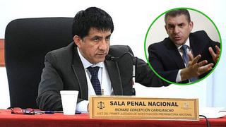Rechazan recusación contra Sala que apartó a juez Richard Concepción Carhuancho